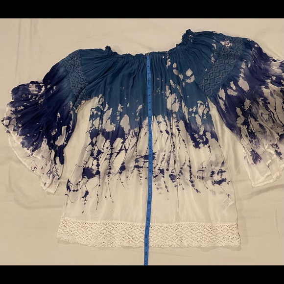 Surf Gypsy Boho Bell Sleeve Blouse - Picture 4 of 5